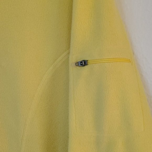 Vintage 90's L.L. Bean Soft-Brushed Fleece Quarter-Zip Pullover - Picture 5 of 5